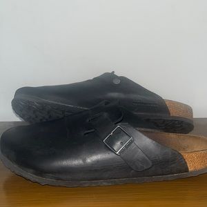 Birkenstock Boston Clog  Oiled Leather